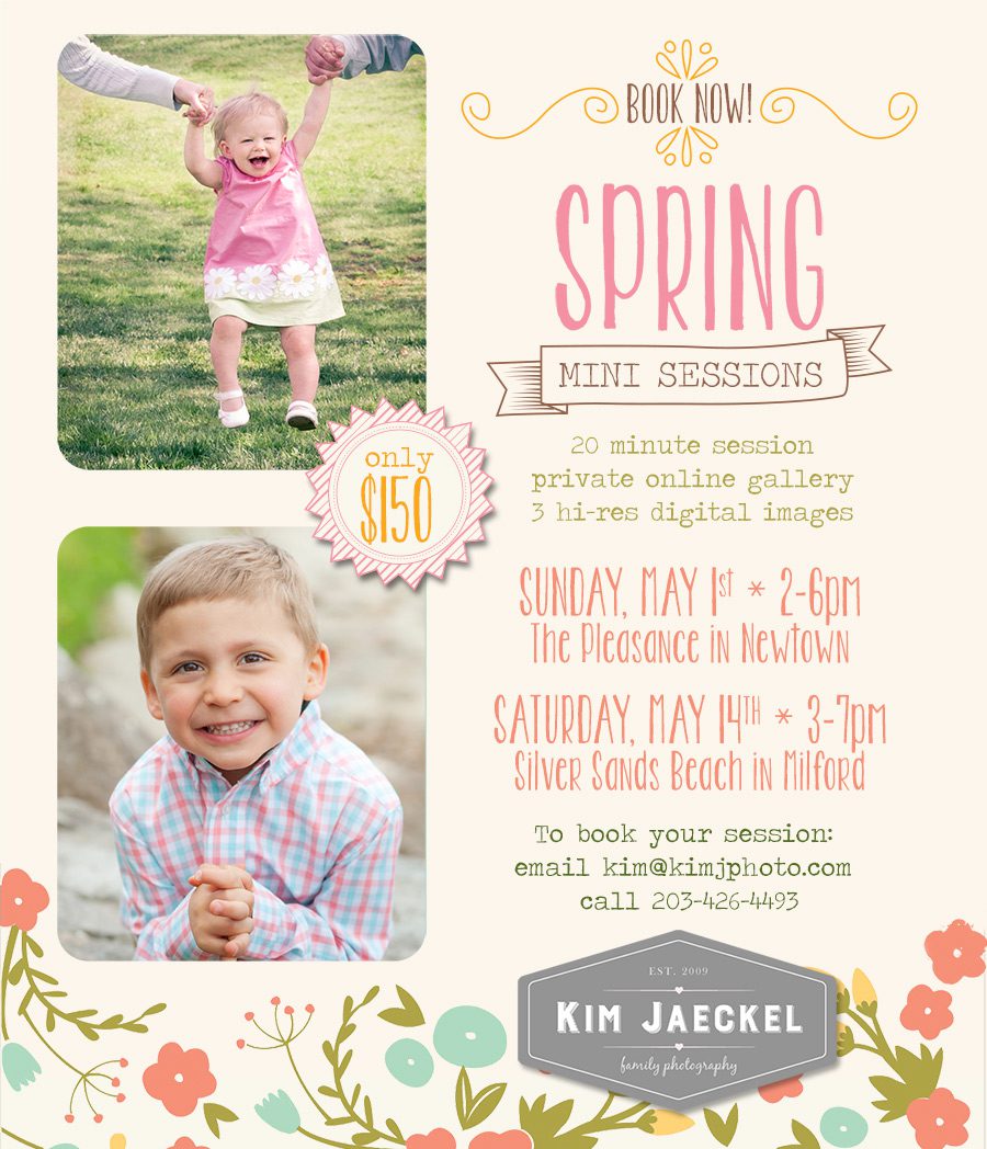 spring mini sessions for your family photos