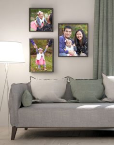family portrait session wall art
