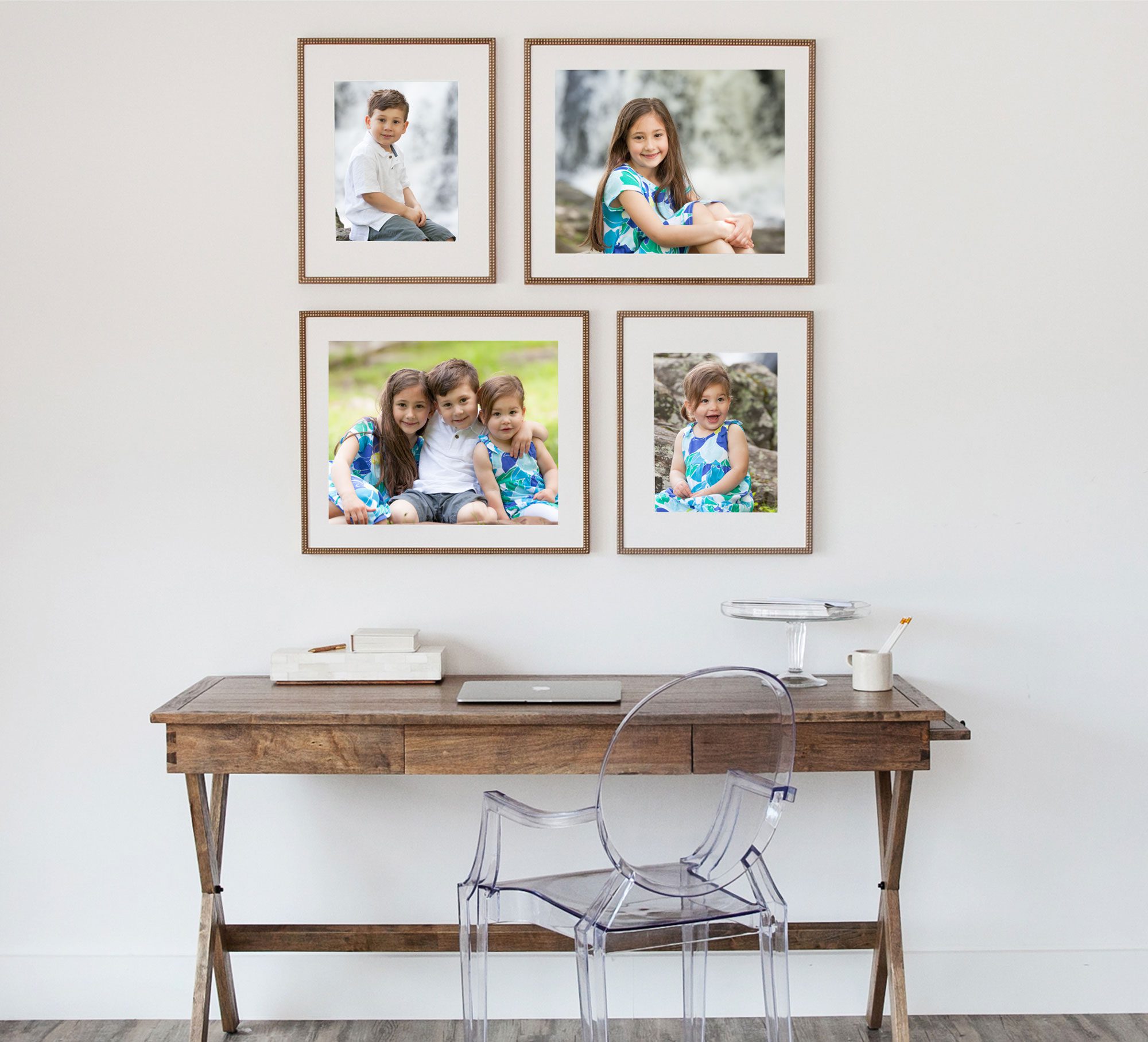 printed photos in frames