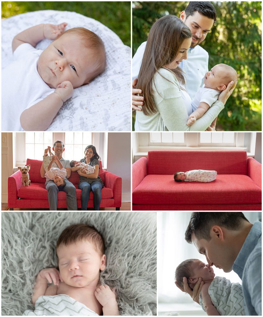 covid-safe newborn photography in Connecticut